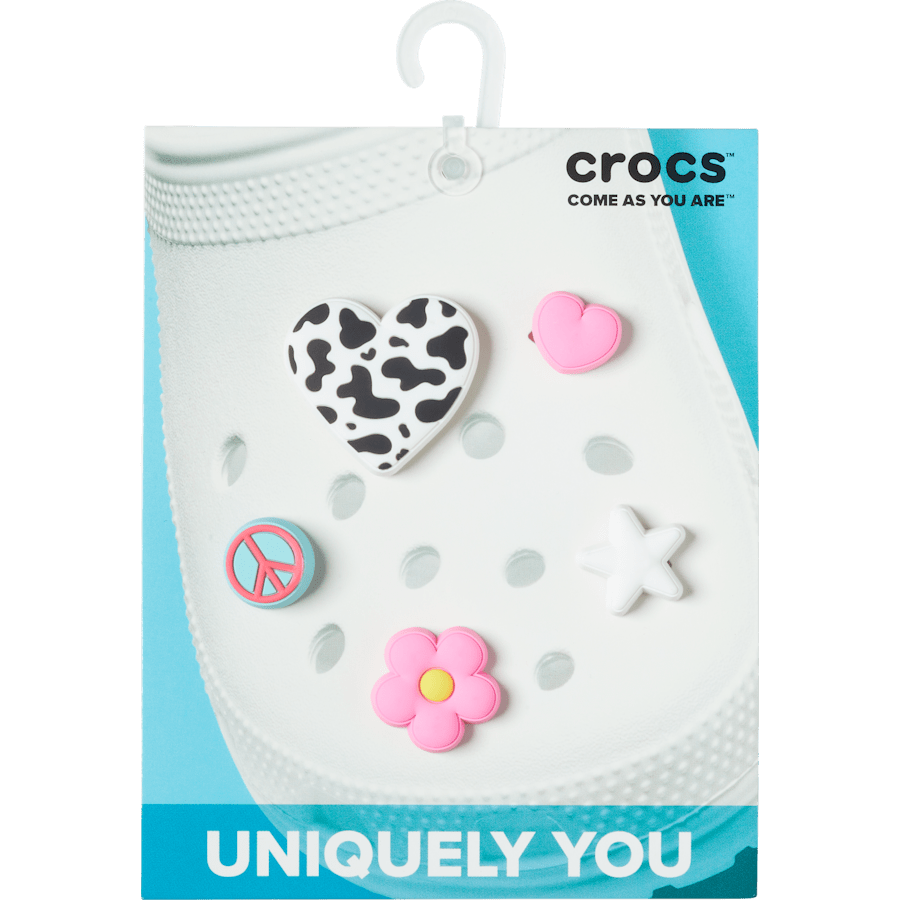 Women|Men|Jibbitz™ Charms Girly Icon 5 Pack Jibbitz™ charms | Crocs On sale