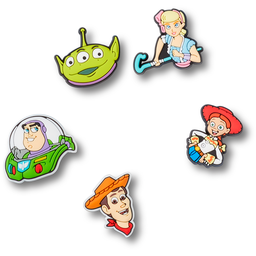 Women|Men|Kids|Jibbitz™ Charms Toy Story 5 Pack Jibbitz Shoe Charm | Crocs Sale