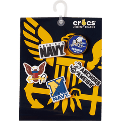 Women|Men|Kids|Jibbitz™ Charms Armed Forces US Navy 5Pck Jibbitz Shoe Charm | Crocs For sale