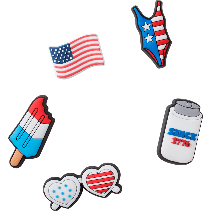 Women|Men|Jibbitz™ Charms USA 5 Pack Jibbitz Shoe Charm | Crocs Near me