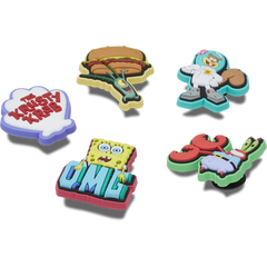 Women|Men|Kids|Jibbitz™ Charms SpongeBob 5 Pack Jibbitz™ charms | Crocs Outlet