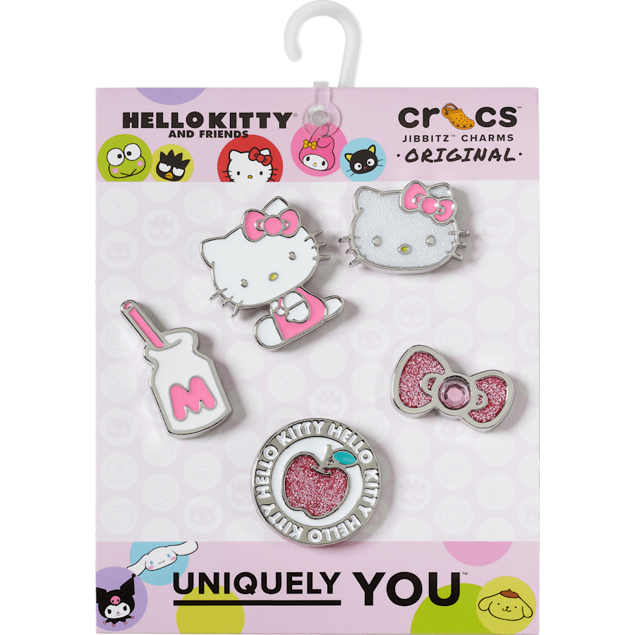 Women|Men|Jibbitz™ Charms Hello Kitty Elevated 5 Pack Jibbitz™ charms | Crocs Sale