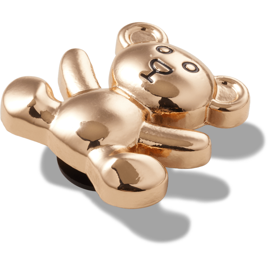 Women|Men|Jibbitz™ Charms Gold Teddy Bear Jibbitz Shoe Charm | Crocs Outlet