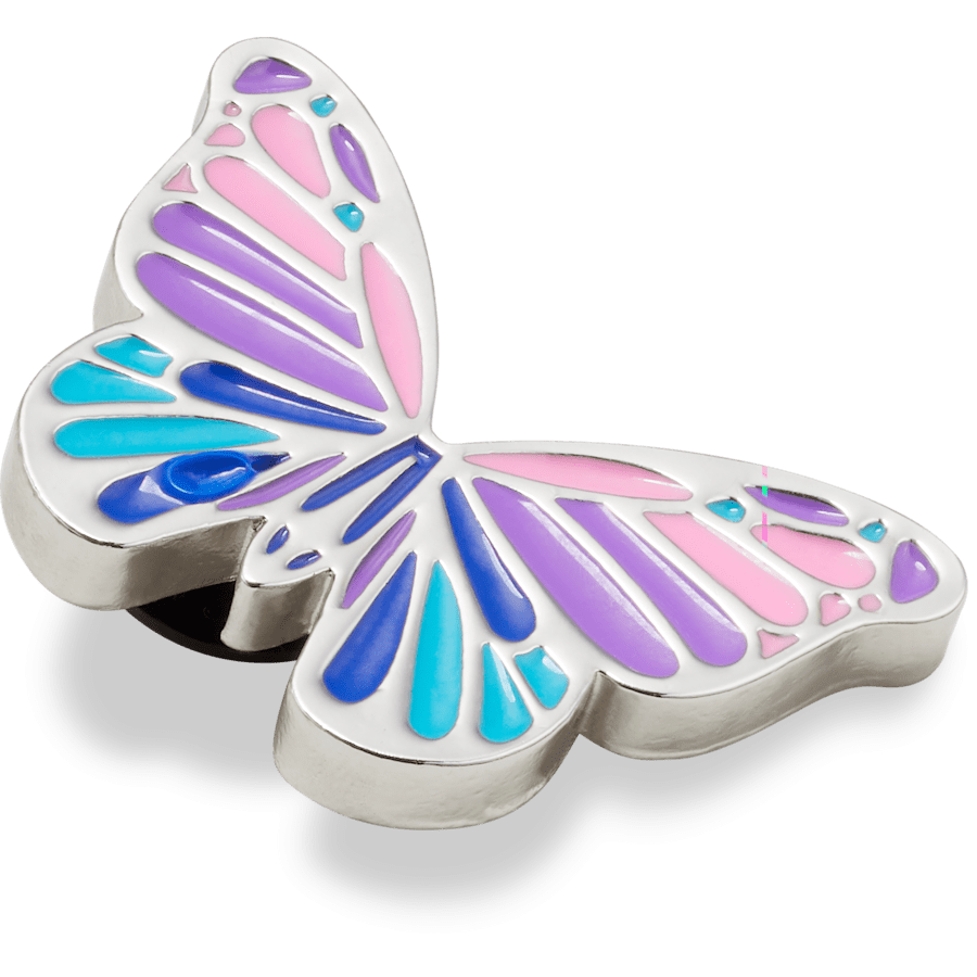 Women|Men|Jibbitz™ Charms Multi Purple Butterfly Jibbitz Shoe Charm | Crocs Outlet