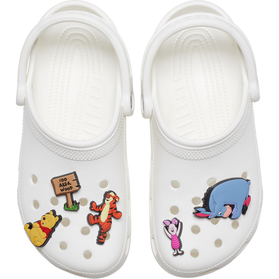 Women|Men|Kids|Jibbitz™ Charms Winnie The Pooh 5 Pack Jibbitz™ charms | Crocs Outlet