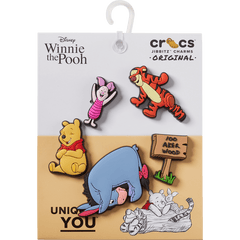 Women|Men|Kids|Jibbitz™ Charms Winnie The Pooh 5 Pack Jibbitz™ charms | Crocs Outlet
