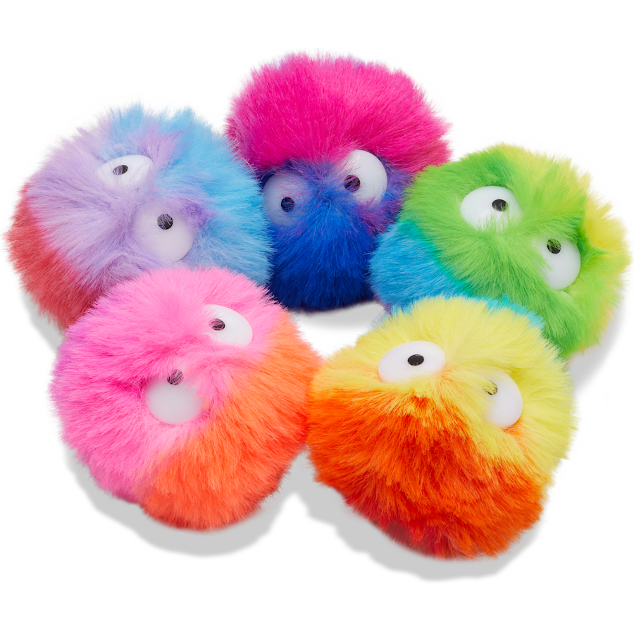 Women|Men|Jibbitz™ Charms FuzzyPuffCharacters5Pack Jibbitz Shoe Charm | Crocs us