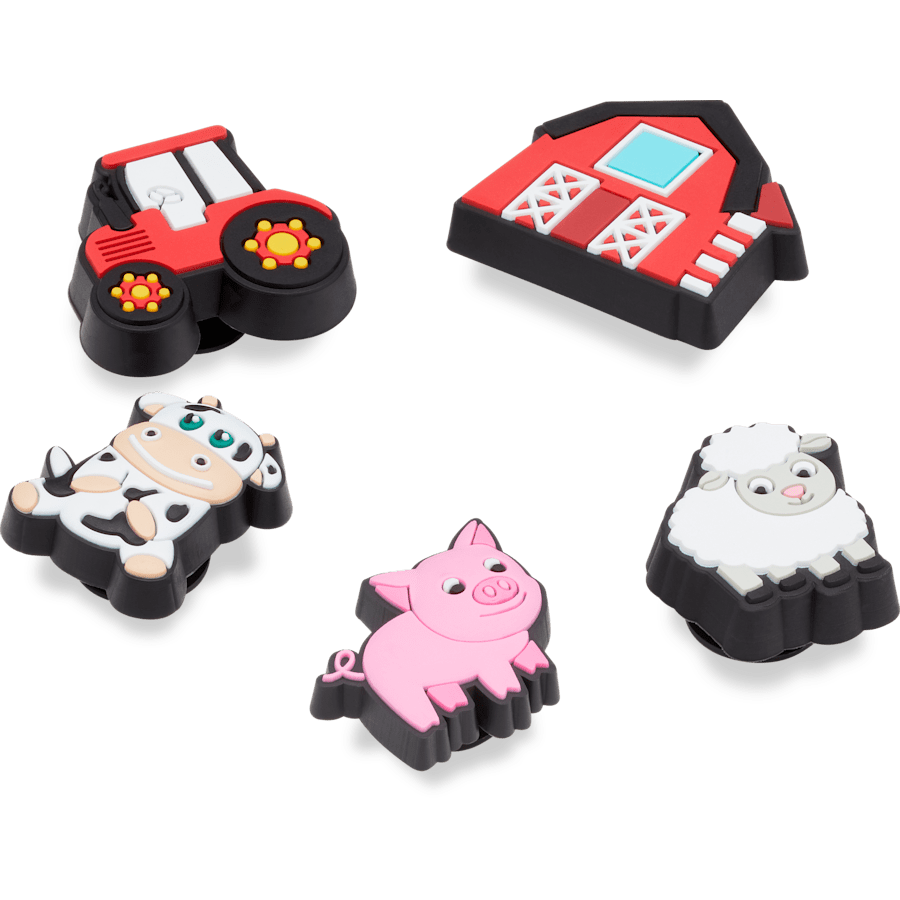 Women|Men|Kids|Jibbitz™ Charms Cutesey Farm Animal 5 Pack Jibbitz Shoe Charm | Crocs For sale