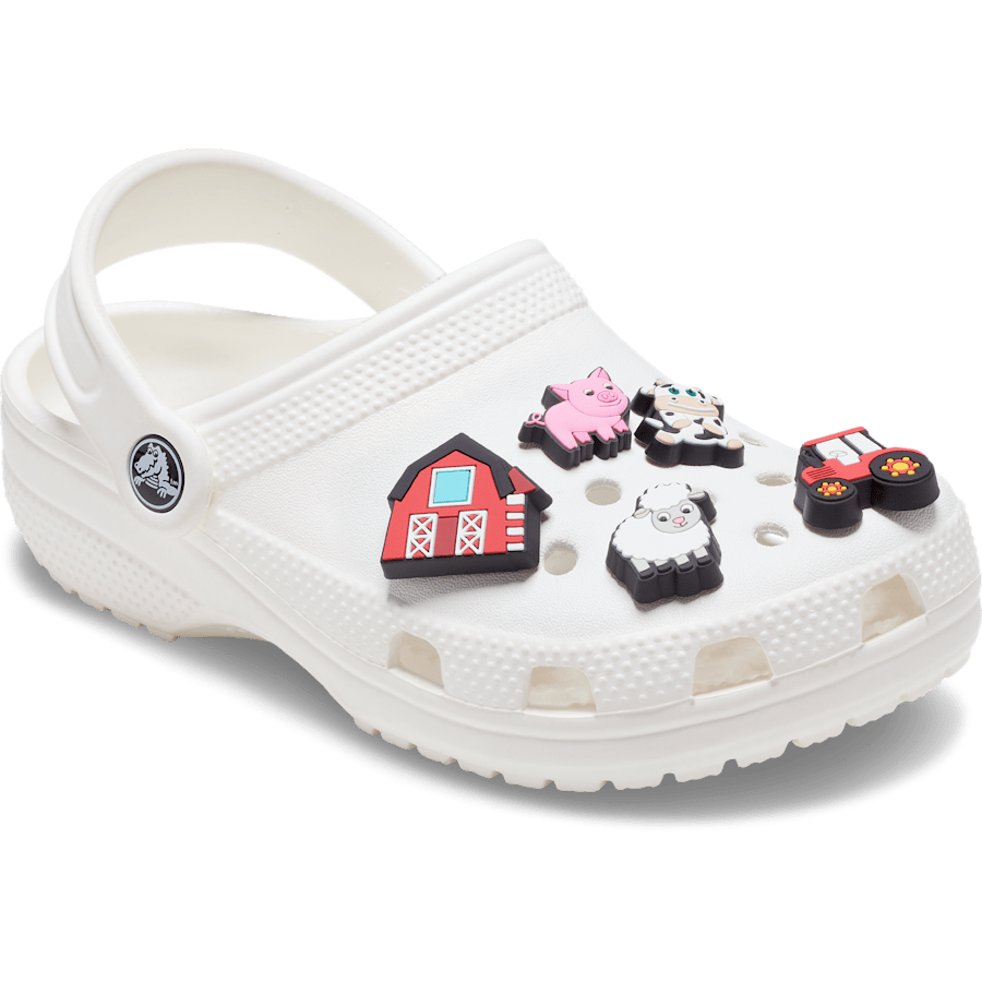 Women|Men|Kids|Jibbitz™ Charms Cutesey Farm Animal 5 Pack Jibbitz Shoe Charm | Crocs For sale