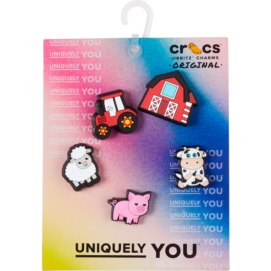 Women|Men|Kids|Jibbitz™ Charms Cutesey Farm Animal 5 Pack Jibbitz Shoe Charm | Crocs For sale
