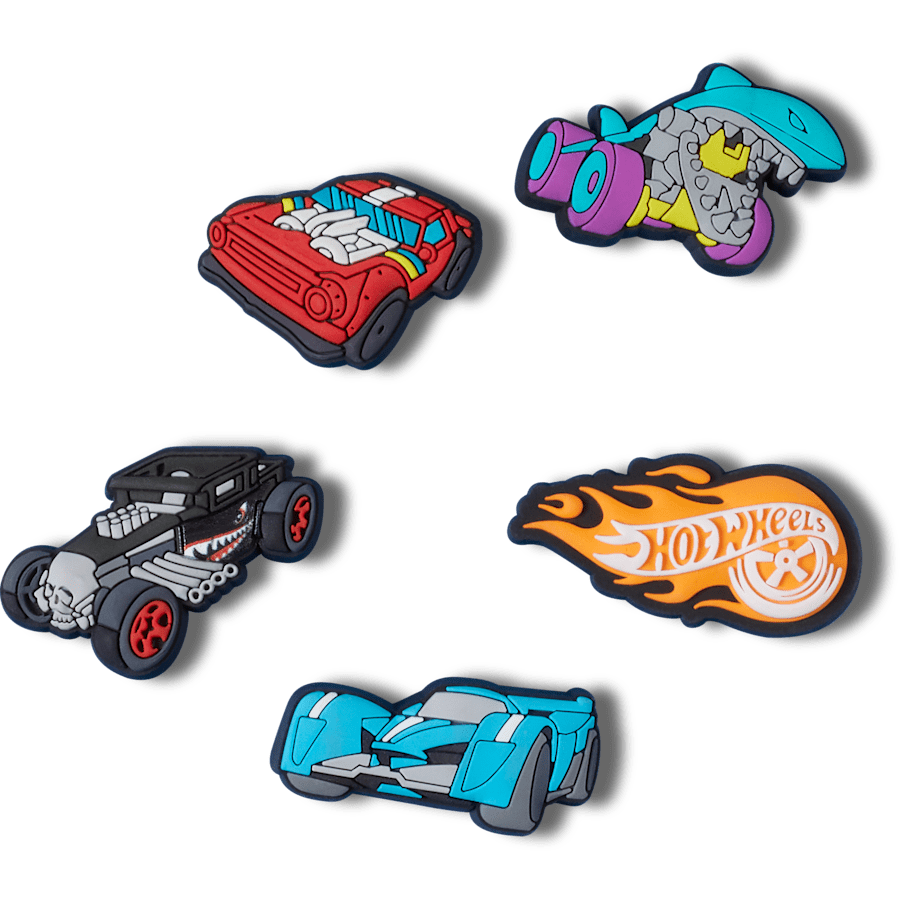 Women|Men|Kids|Jibbitz™ Charms Hot Wheels 5 Pack Jibbitz™ charms | Crocs us