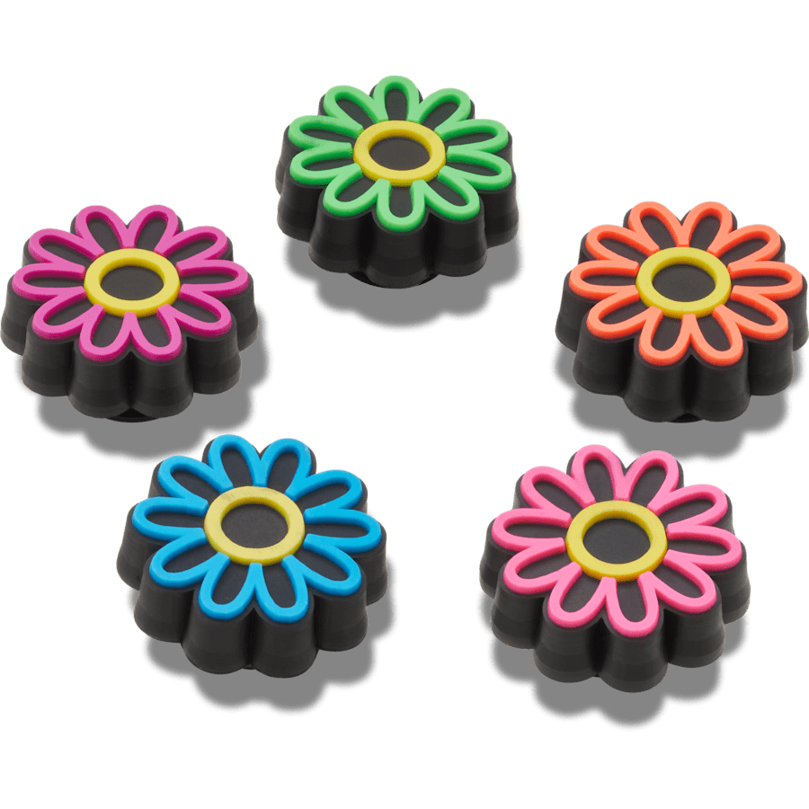 Women|Men|Jibbitz™ Charms Lights Up Daisy 5 Pack Jibbitz Shoe Charm | Crocs On sale
