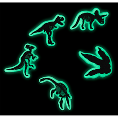 Women|Men|Jibbitz™ Charms Glow In The Dark Dino 5 Pack Jibbitz Shoe Charm | Crocs On sale