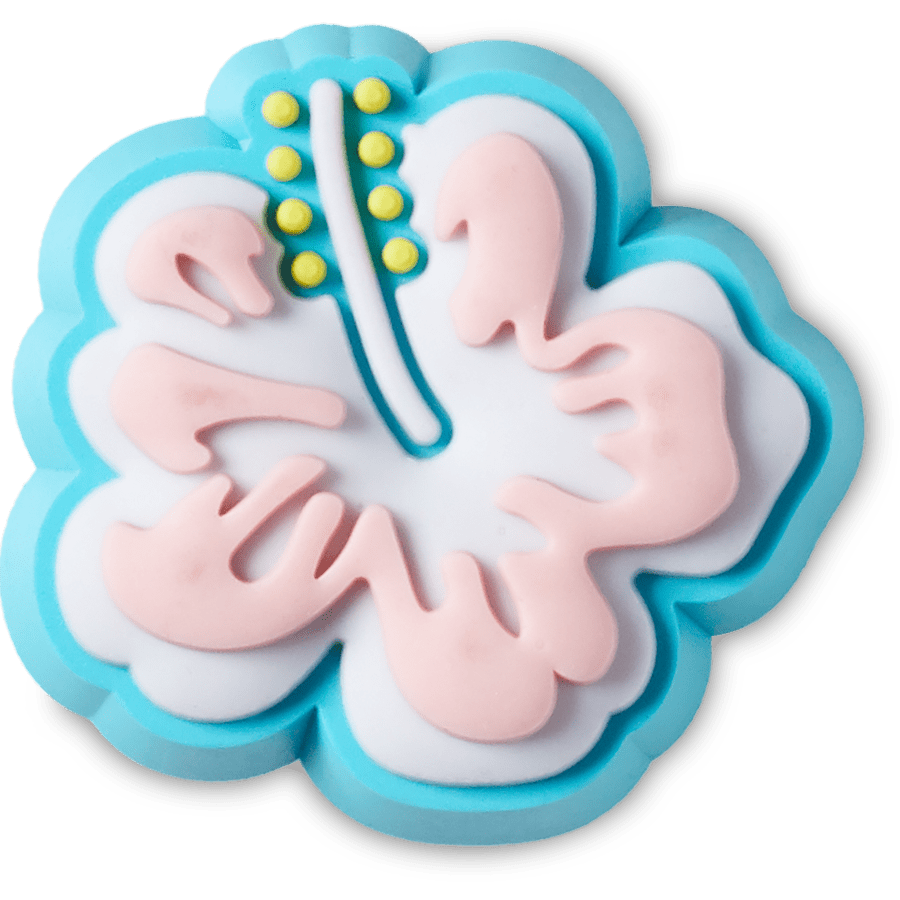 Women|Men Blue Hibiscus Jibbitz™ charms | Crocs Sale