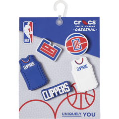 Women|Men|Jibbitz™ Charms NBA Los Angeles Clippers 5 Pack Jibbitz™ charms | Crocs Sale