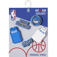 Women|Men|Jibbitz™ Charms NBA Dallas Mavericks 5 Pack Jibbitz™ charms | Crocs Online