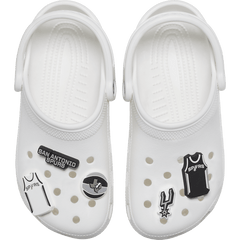 Women|Men|Jibbitz™ Charms NBA San Antonio Spurs 5 Pack Jibbitz™ charms | Crocs Discount
