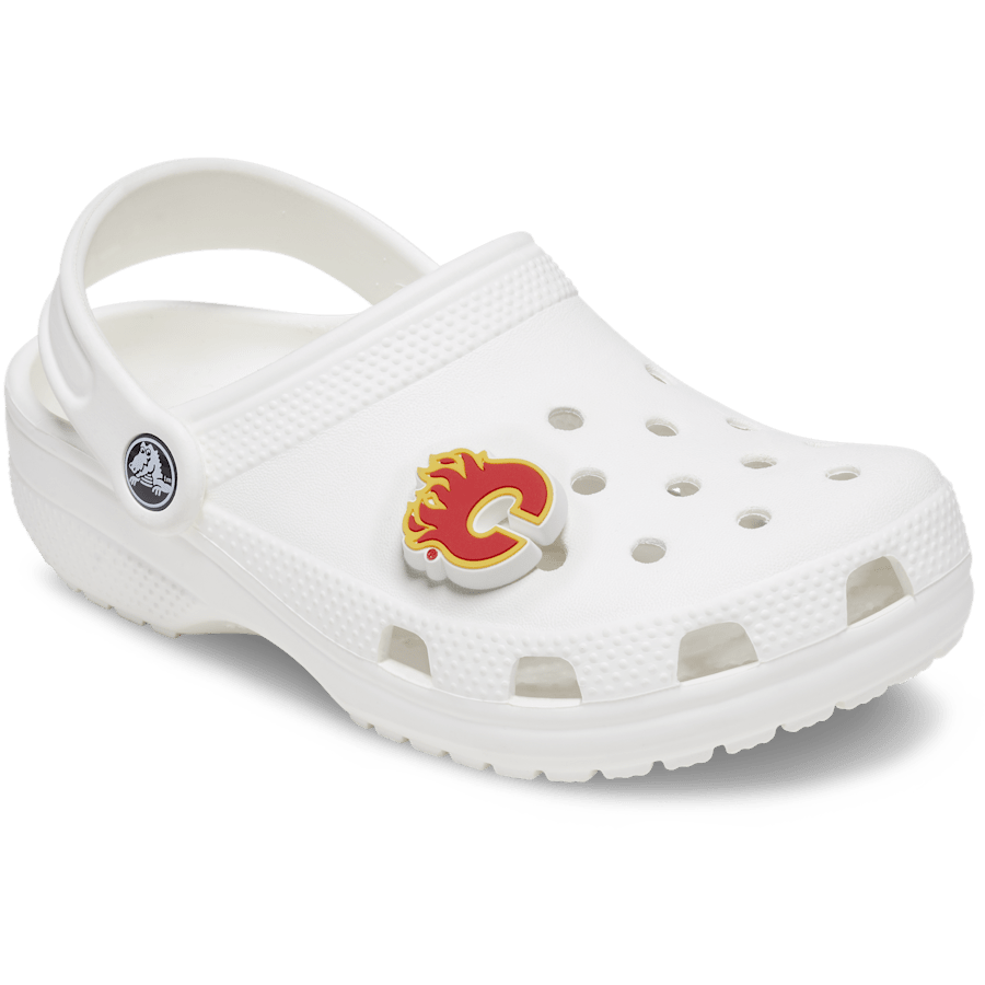Women|Men|Jibbitz™ Charms NHL® Calgary Flames® Jibbitz™ charms | Crocs us