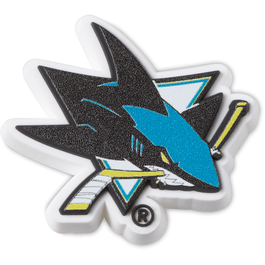 Women|Men|Jibbitz™ Charms NHL® San Jose Sharks® Jibbitz™ charms | Crocs Online