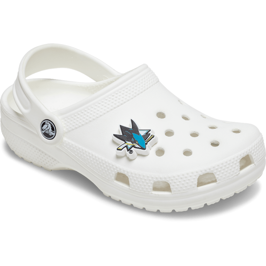 Women|Men|Jibbitz™ Charms NHL® San Jose Sharks® Jibbitz™ charms | Crocs Online