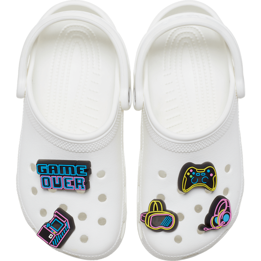 Women|Men|Jibbitz™ Charms Lights Up Neon Gamer 5 Pack Jibbitz™ charms | Crocs