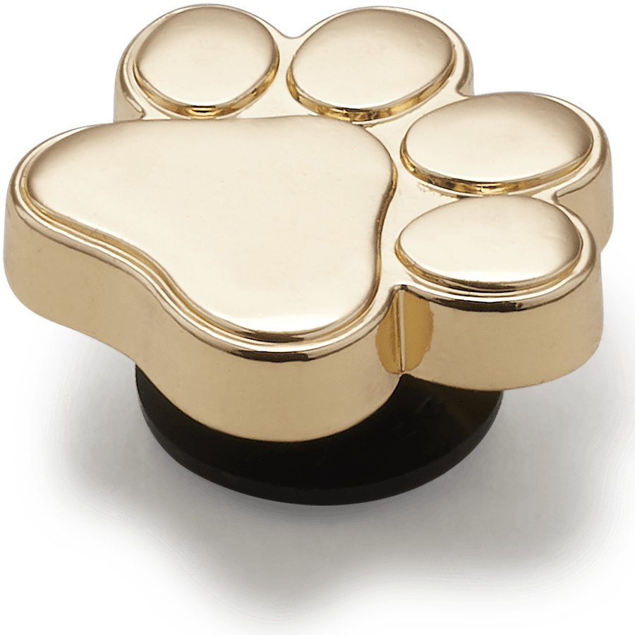 Women|Men|Jibbitz™ Charms Gold Dog Paw Jibbitz™ charms | Crocs