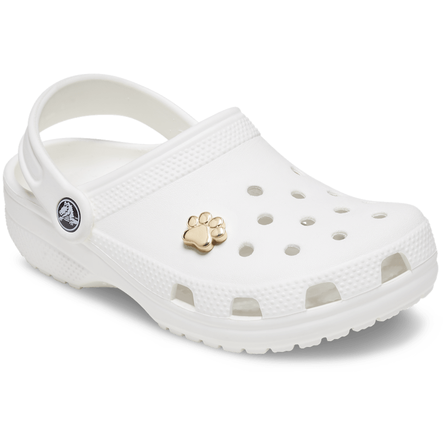 Women|Men|Jibbitz™ Charms Gold Dog Paw Jibbitz™ charms | Crocs