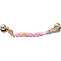 Women|Men|Jibbitz™ Charms Be Happy Chain Jibbitz™ charms | Crocs Discount
