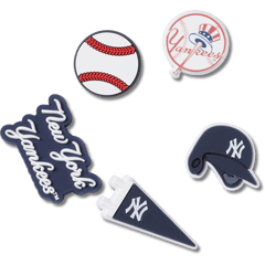 Women|Men|Kids|Jibbitz™ Charms MLB New York Yankees 5 Pack Jibbitz™ charms | Crocs us