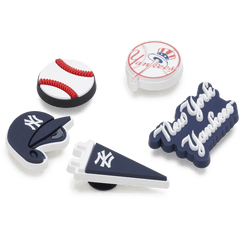Women|Men|Kids|Jibbitz™ Charms MLB New York Yankees 5 Pack Jibbitz™ charms | Crocs us