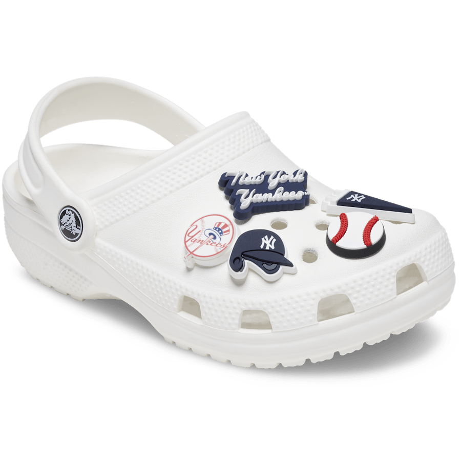 Women|Men|Kids|Jibbitz™ Charms MLB New York Yankees 5 Pack Jibbitz™ charms | Crocs us