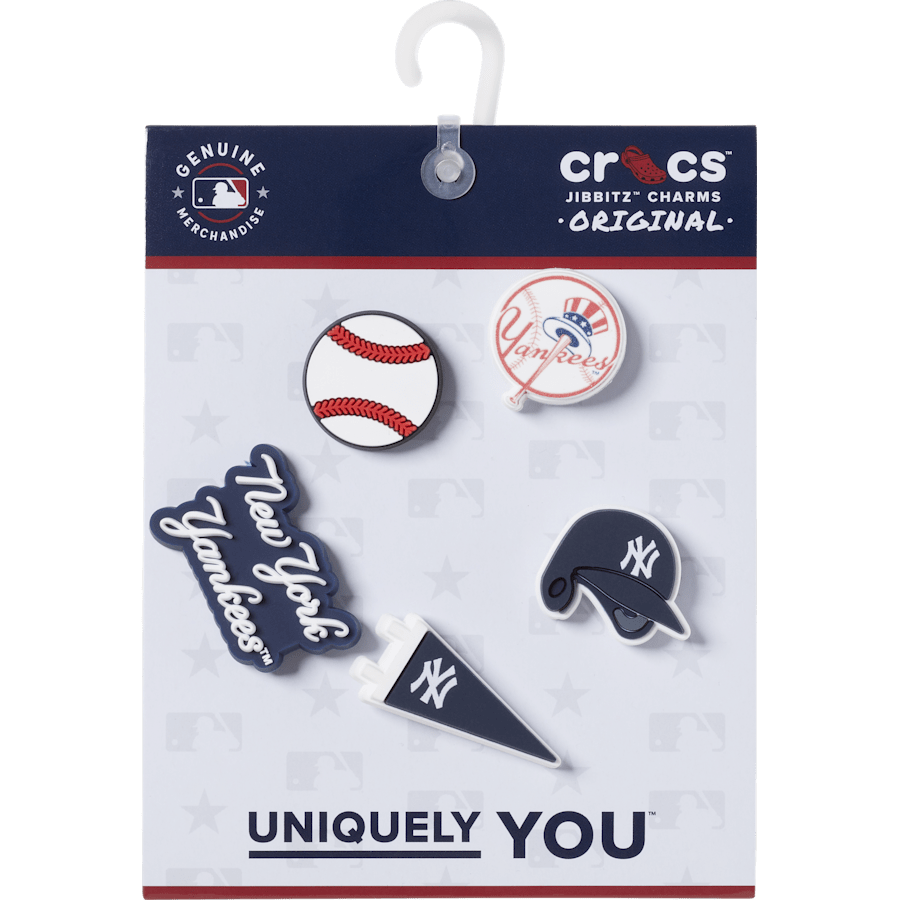 Women|Men|Kids|Jibbitz™ Charms MLB New York Yankees 5 Pack Jibbitz™ charms | Crocs us