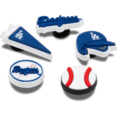 Women|Men|Kids|Jibbitz™ Charms MLB Los Angeles Dodgers 5pck Jibbitz™ charms | Crocs For sale