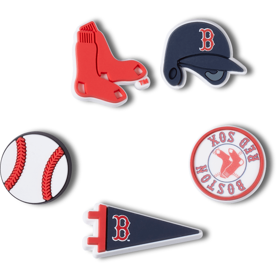 Women|Men|Kids|Jibbitz™ Charms MLB Boston Red Sox 5pck Jibbitz™ charms | Crocs On sale