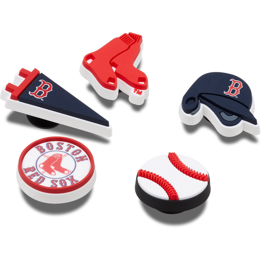 Women|Men|Kids|Jibbitz™ Charms MLB Boston Red Sox 5pck Jibbitz™ charms | Crocs On sale