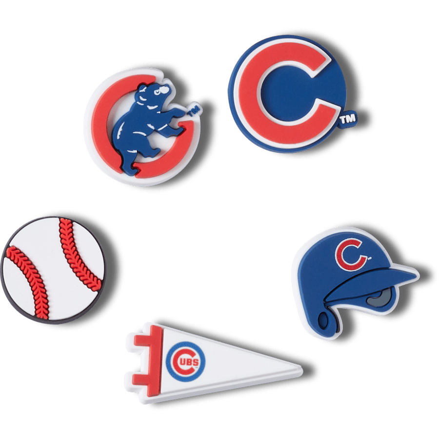 Women|Men|Kids|Jibbitz™ Charms MLB Chicago Cubs 5pck Jibbitz™ charms | Crocs Sale