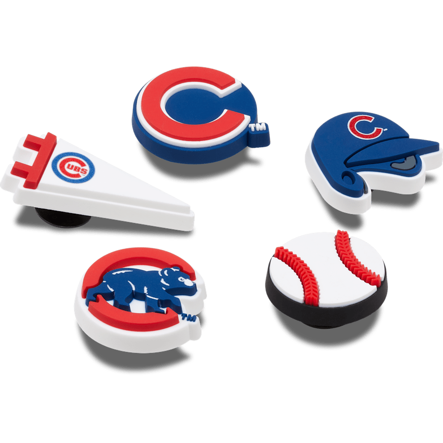 Women|Men|Kids|Jibbitz™ Charms MLB Chicago Cubs 5pck Jibbitz™ charms | Crocs Sale
