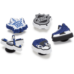 Women|Men|Jibbitz™ Charms NHL® Toronto Maple Leafs® 5 Pack Jibbitz™ charms | Crocs Outlet