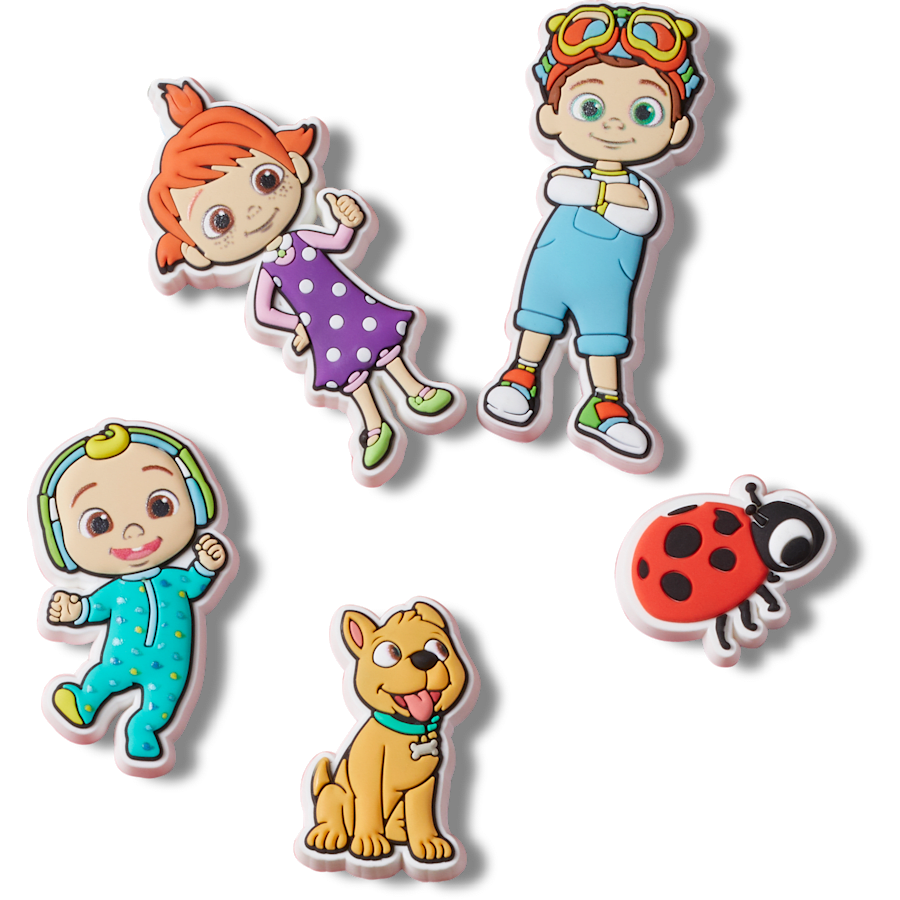 Women|Men|Kids|Jibbitz™ Charms Cocomelon 5 Pack Jibbitz™ charms | Crocs Discount