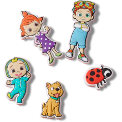 Women|Men|Kids|Jibbitz™ Charms Cocomelon 5 Pack Jibbitz™ charms | Crocs Discount