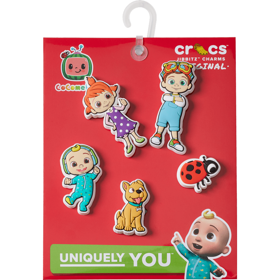 Women|Men|Kids|Jibbitz™ Charms Cocomelon 5 Pack Jibbitz™ charms | Crocs Discount