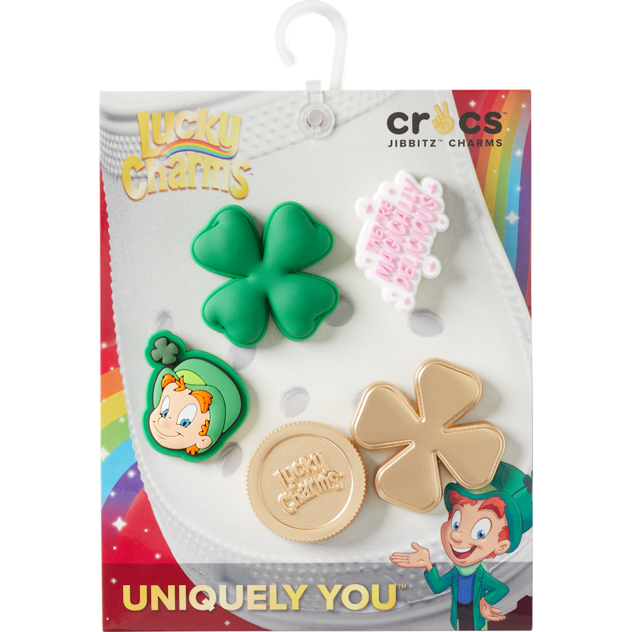 Women|Men|Kids|Jibbitz™ Charms Lucky Charms 5 Pack Jibbitz™ charms | Crocs