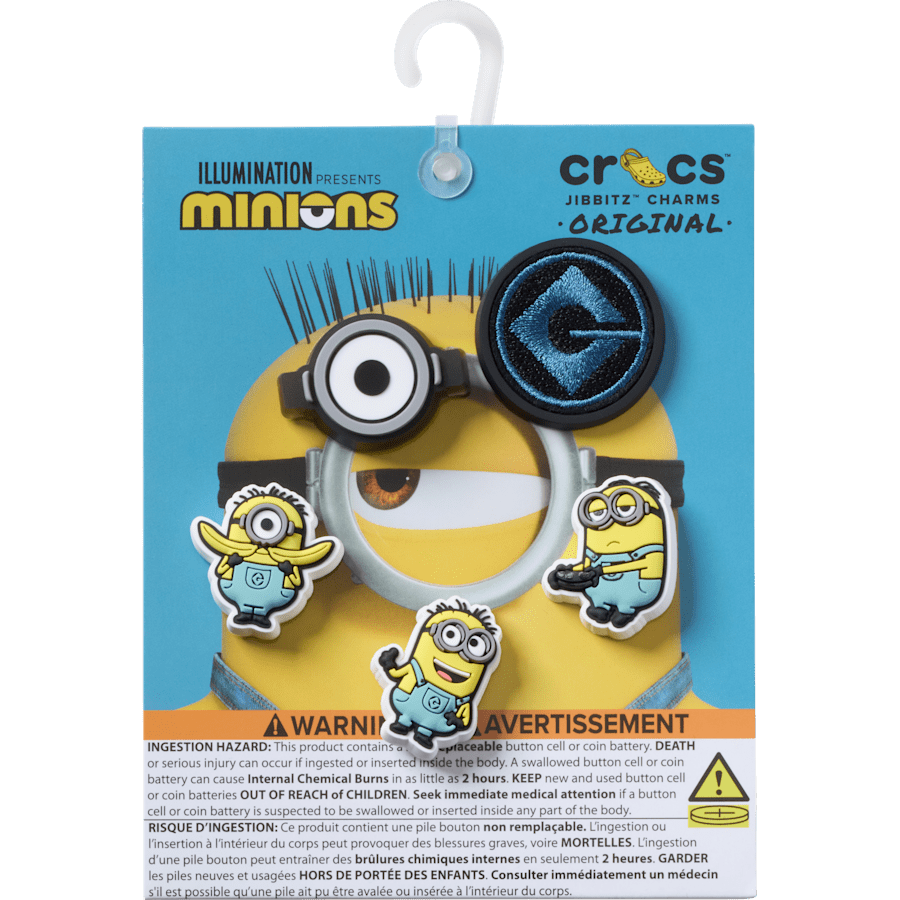 Women|Men|Kids|Jibbitz™ Charms Minions 5 Pack Jibbitz™ charms | Crocs Near me