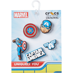 Women|Men|Kids|Jibbitz™ Charms Captain America 5 Pack Jibbitz™ charms | Crocs For sale