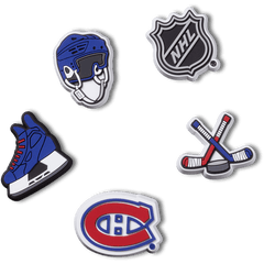 Women|Men|Jibbitz™ Charms NHL® Montreal Canadiens® 5 Pack Jibbitz™ charms | Crocs For sale