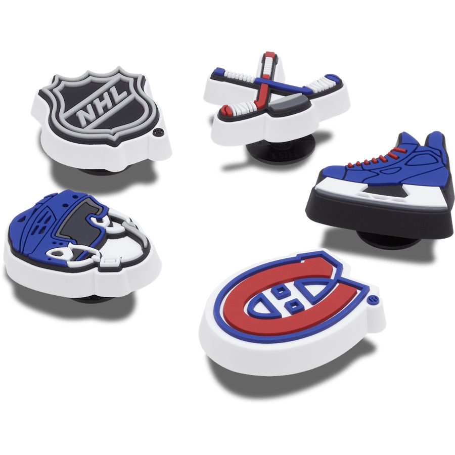 Women|Men|Jibbitz™ Charms NHL® Montreal Canadiens® 5 Pack Jibbitz™ charms | Crocs For sale