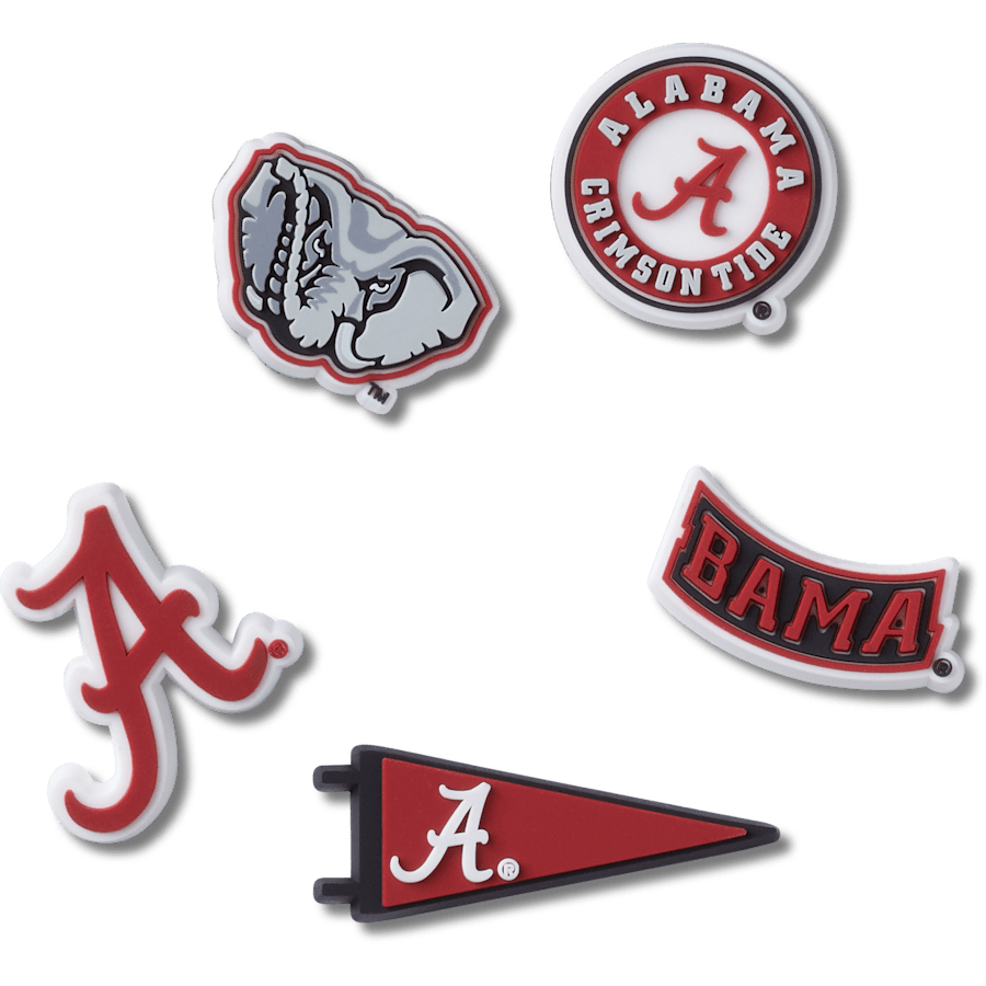 Women|Men|Jibbitz™ Charms University of Alabama 5 Pack Jibbitz™ charms | Crocs