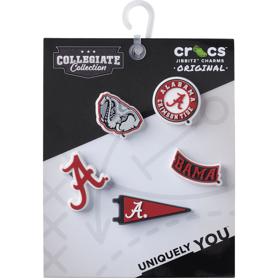 Women|Men|Jibbitz™ Charms University of Alabama 5 Pack Jibbitz™ charms | Crocs