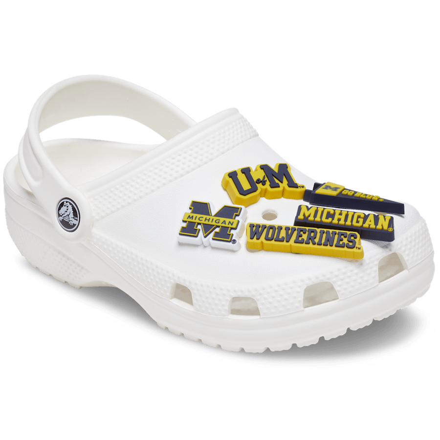 Women|Men|Jibbitz™ Charms University of Michigan 5 Pack Jibbitz™ charms | Crocs Outlet