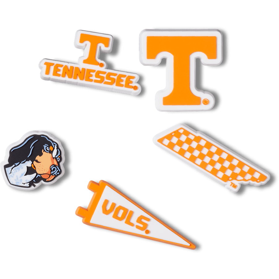 Women|Men|Jibbitz™ Charms University of Tennessee 5 Pack Jibbitz™ charms | Crocs us